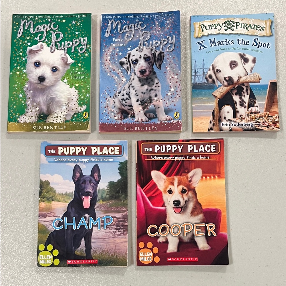 5 Puppy Chapter Books